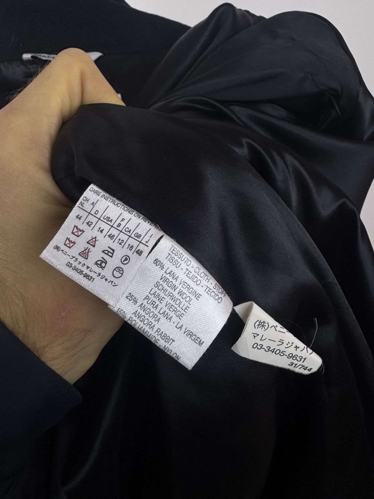 Marella Marella Wool / Angora Belted Coat Womens Size US14 F46 Size XL / US 12-14 / IT 48-50 - 10 Thumbnail