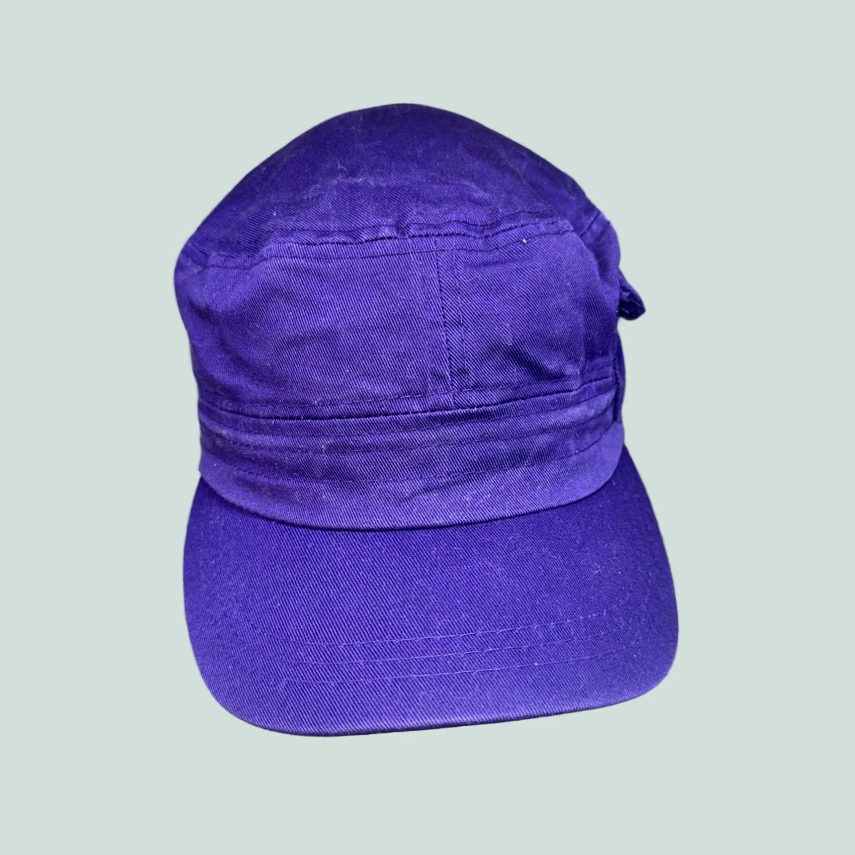 Vintage Purple Hat Unbranded Military One Size Men Purple Hat Leaver Logr Size ONE SIZE - 1 Thumbnail