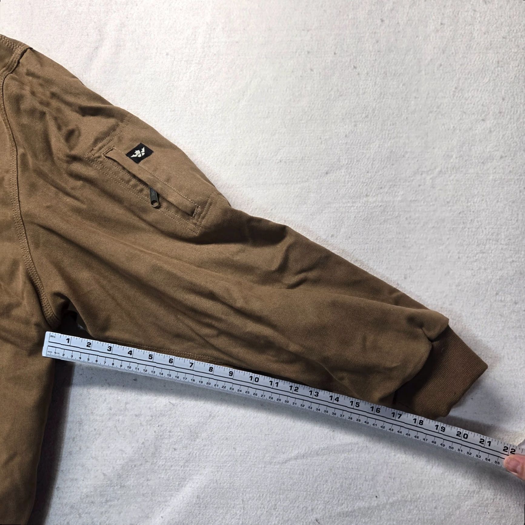 Vintage VINTAGE Crown Jacket Outerwear Canvas Workwear Hooded Full Zip Adult Men’s XXXXL 4XL Brown Cotton Polyester Nylon Lined Insulated Pockets Zip Size US XXL / EU 58 / 5 - 6 Thumbnail