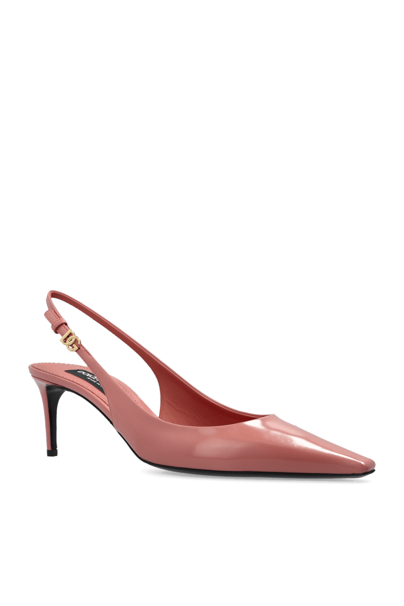 Dolce & Gabbana o1s22i1n0225 Patent Leather Slingback Pumps in Pink Size US 6 / IT 36 - 4 Thumbnail