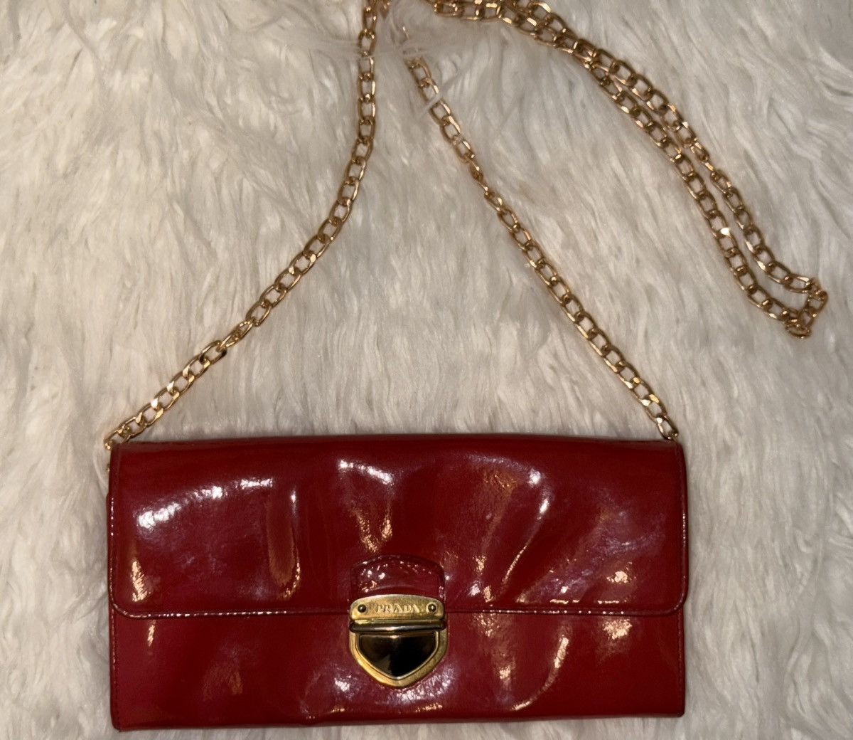 Prada Prada Bicolor Leather Long Wallet Size ONE SIZE - 11 Thumbnail