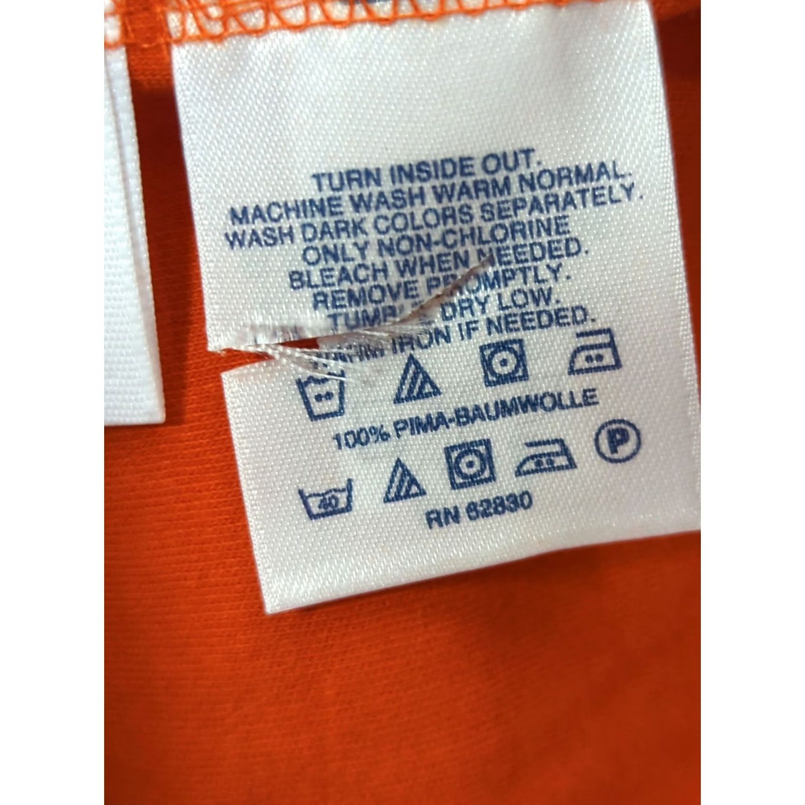 Lands' End Lands End Polo Shirt Mens M Orange Long Sleeve Traditional Fit dadcore Size US M / EU 48-50 / 2 - 7 Thumbnail