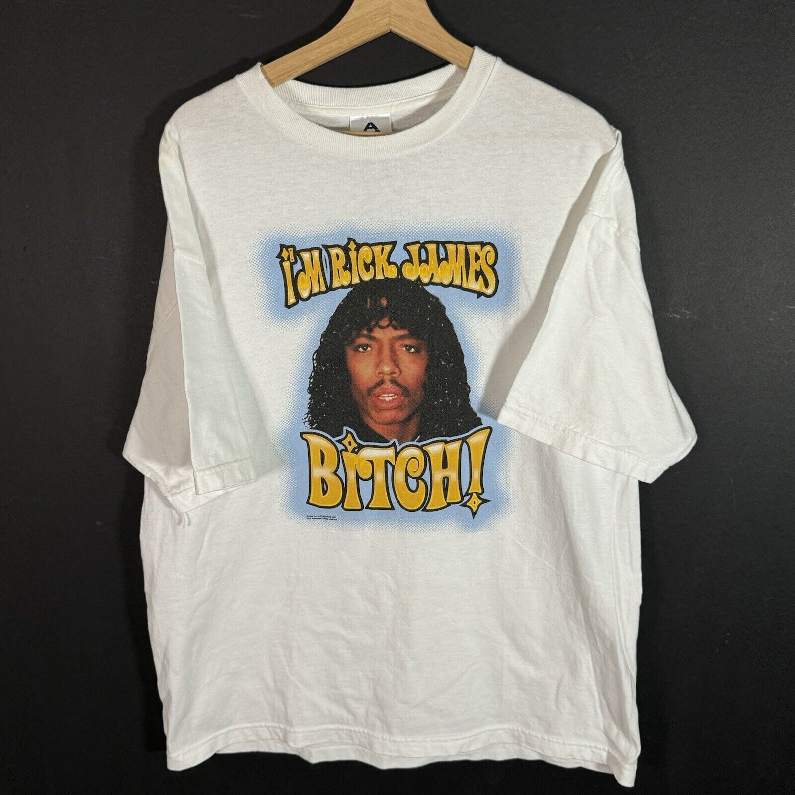 Gildan VTG 2004 Dave Chappelle Rick James Graphic Tshirt XL Size US XL / EU 56 / 4 - 1 Thumbnail