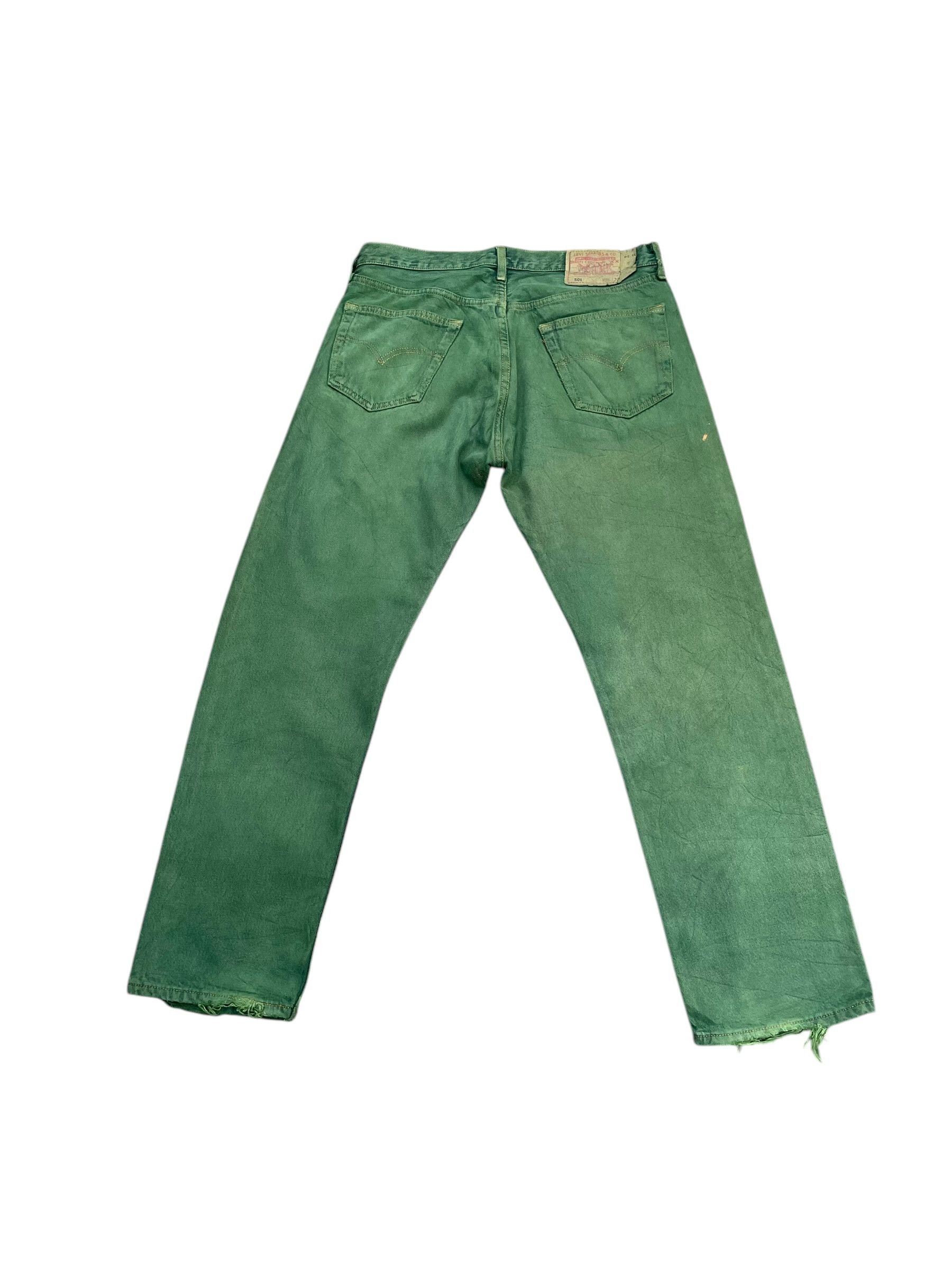 Levi's Vintage Rare 1997 Levis 501 e Made in France Size US 34 / EU 50 - 9 Thumbnail