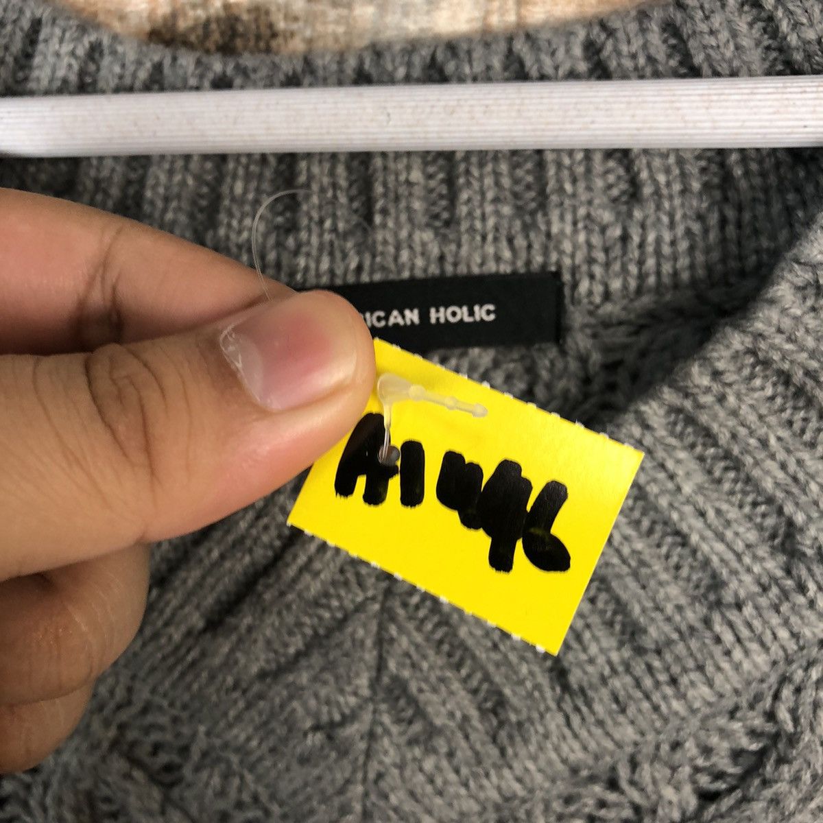 American Holic Grey Knitwear #A1496