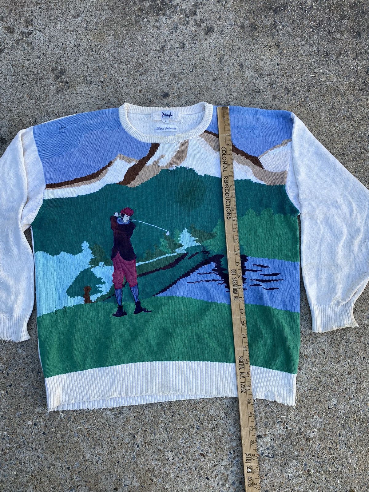 Pringle Of Scotland × Vintage Vintage 90s Pringle of Scotland golf sweater Size US L / EU 52-54 / 3 - 7 Thumbnail