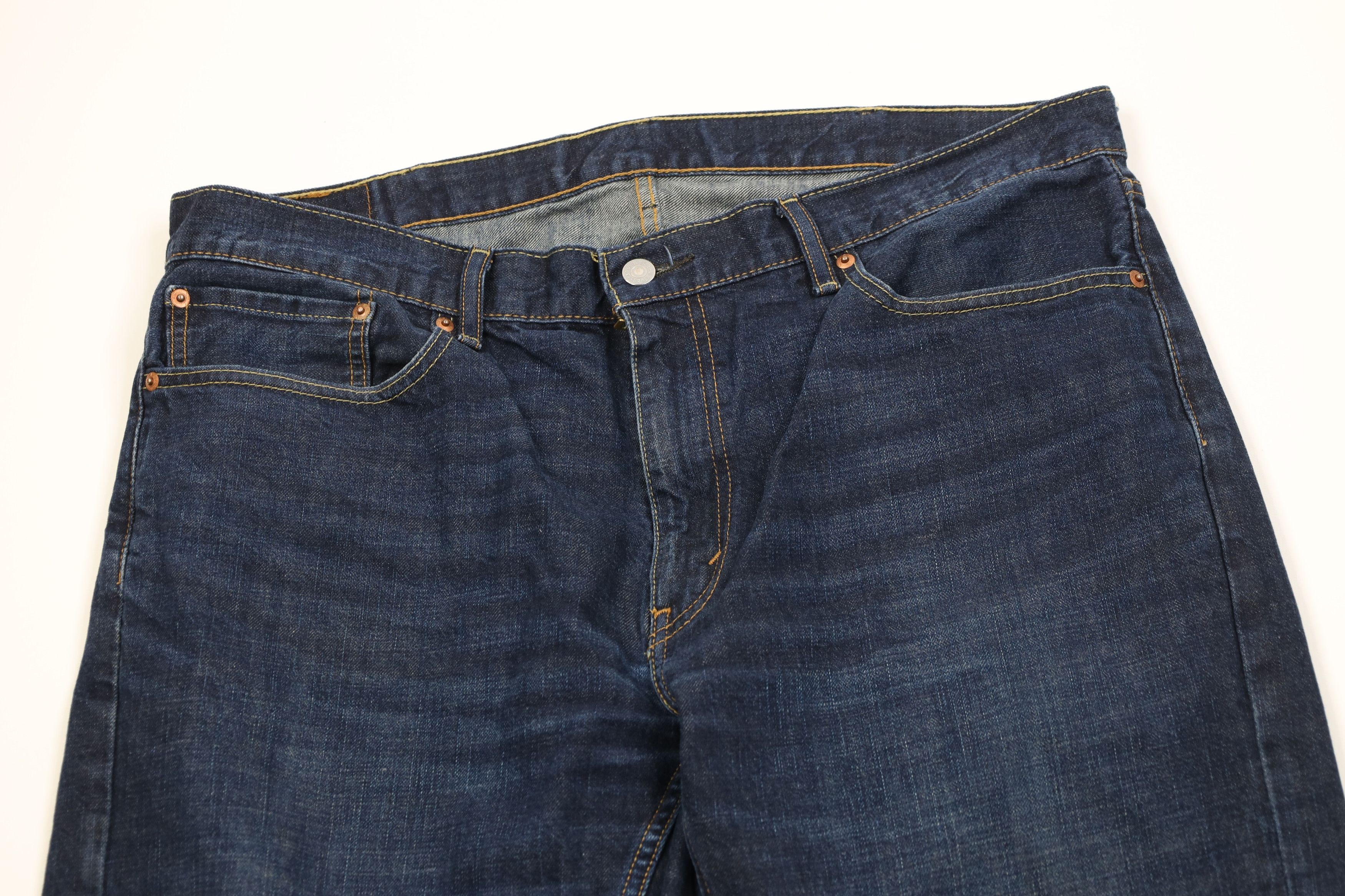Levi's Vintage Y2K Levis 559 Relaxed Straight Wide Leg Denim Jeans Size US 38 / EU 54 - 2 Thumbnail