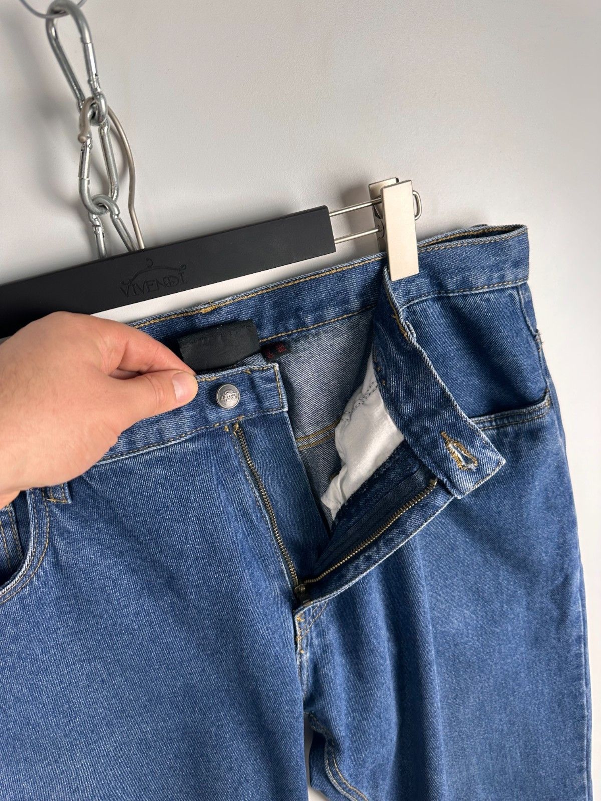 Dickies Vintage Dickies Blue Wide Leg Baggy Fit Jeans Mens size 38 Size US 38 / EU 54 - 7 Thumbnail
