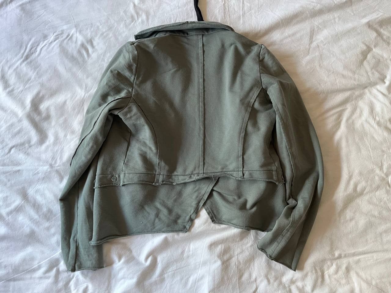 Designer × Other Studio B3 women's khaki cotton cropped jacket Size S / US 4 / IT 40 - 5 Thumbnail