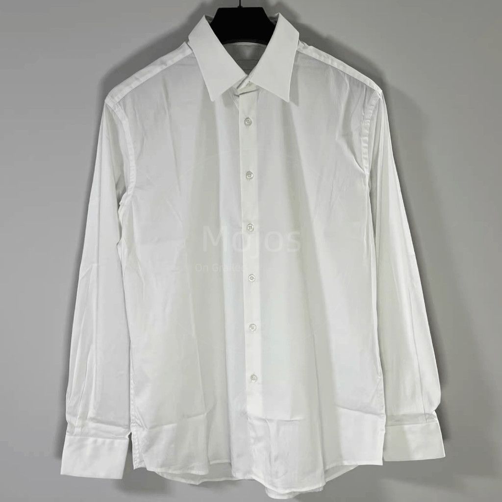 Prada Sz 41 Prada Classic Plain Shirt-2508 Size US L / EU 52-54 / 3 - 1 Thumbnail