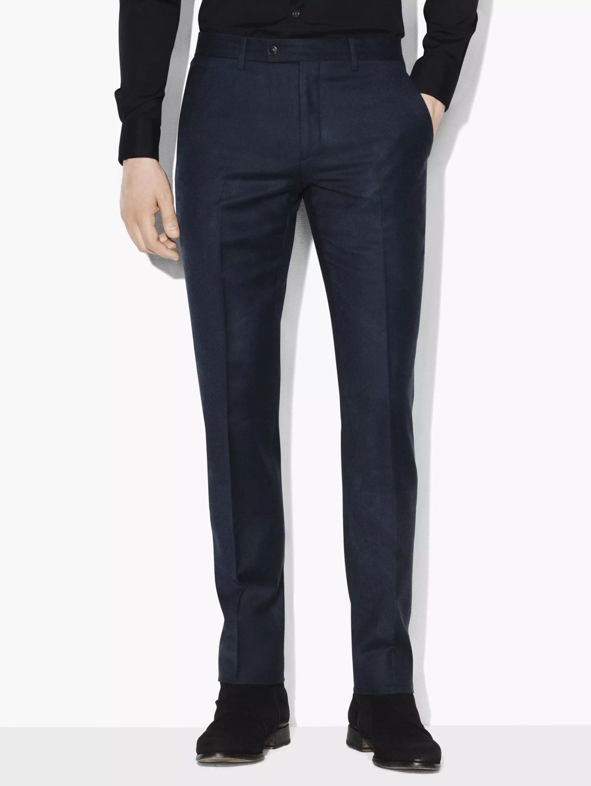 John Varvatos Indigo Jacquard pants. Size EU50 Size US 32 / EU 48 - 4 Thumbnail