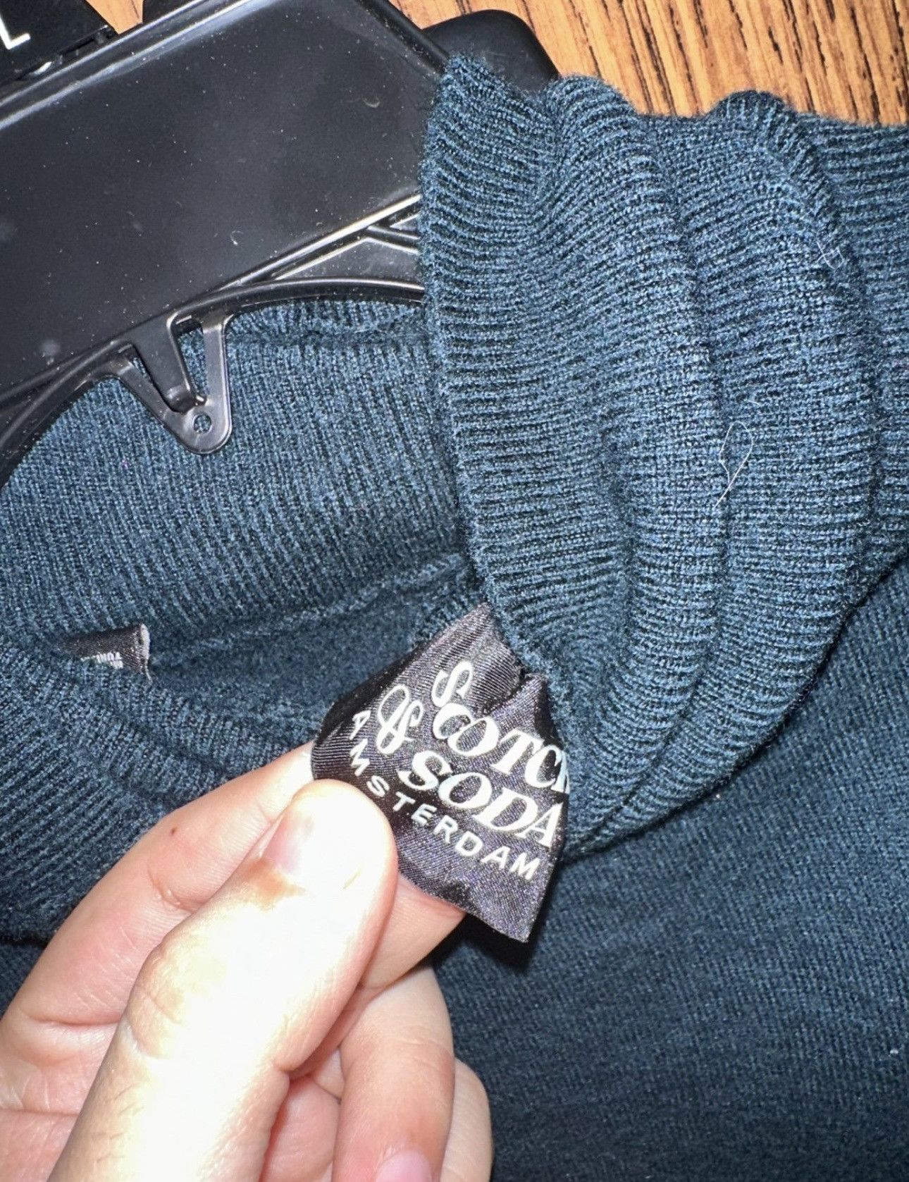 Scotch & Soda Scotch & Soda Black TurtleNeck XXL Size US XL / EU 56 / 4 - 3 Thumbnail