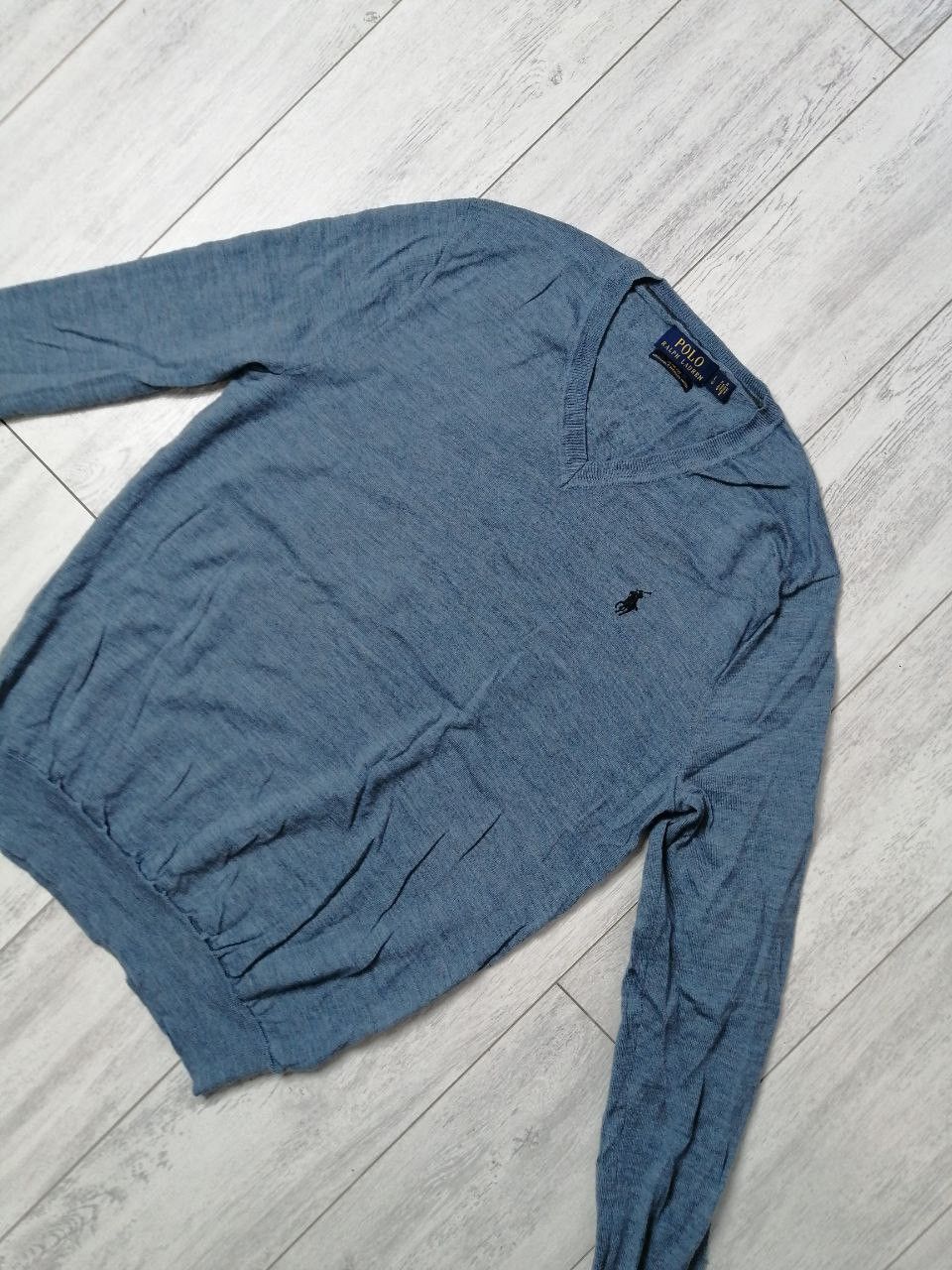 Polo Ralph Lauren Polo Ralph Lauren Wool Sweate Size L Size US L / EU 52-54 / 3 - 3 Thumbnail