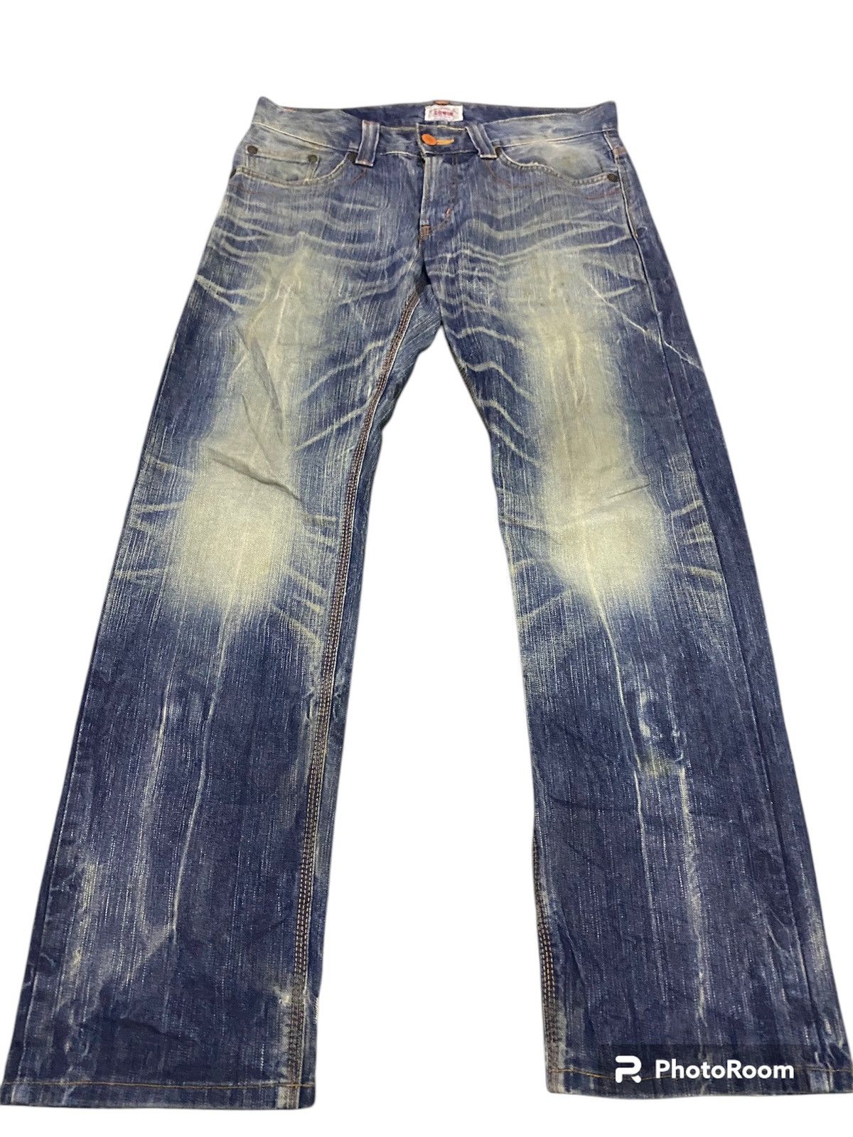 Edwin × Hysteric Glamour × Japanese Brand Edwin japan 🇯🇵 crazy wash Size US 35 - 1 Thumbnail