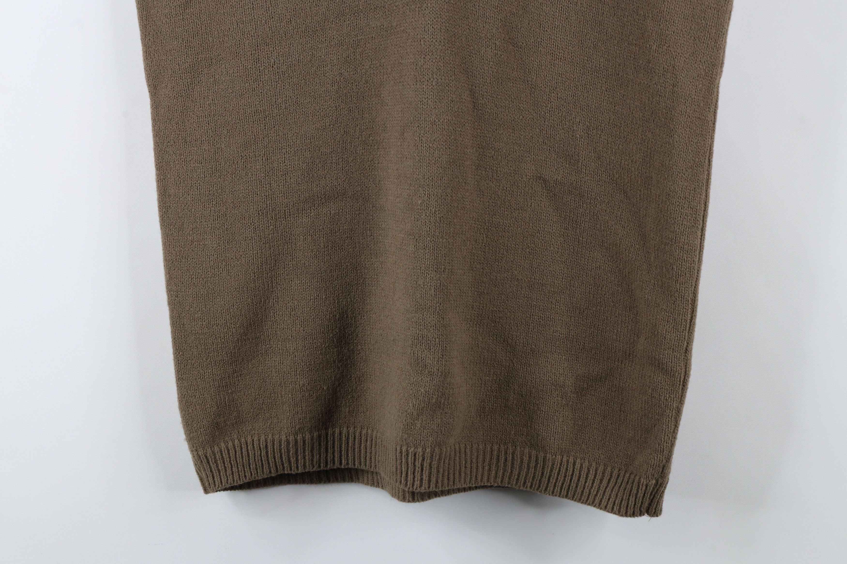 Vintage Vintage 60s 70s Streetwear V-Neck Sweater Vest Brown USA Size US M / EU 48-50 / 2 - 3 Thumbnail