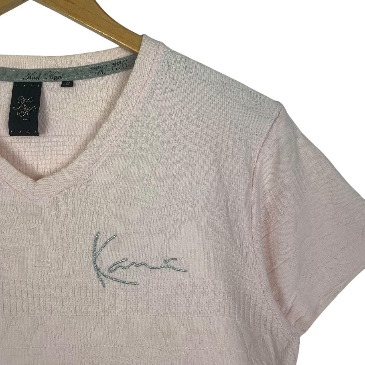Karl Kani KARL KANI HIP HOP Urban Street Fashion Pink Tee Shirt Size M / US 6-8 / IT 42-44 - 5 Thumbnail