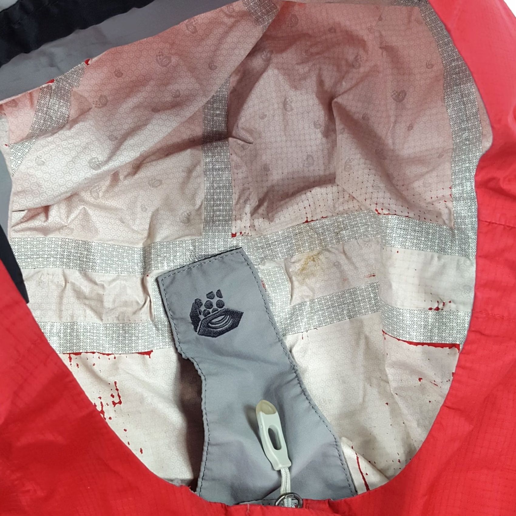 Mountain Hardwear VINTAGE Mountain Hardwear Conduit Silk Womens M Zip Up Retro Snow Ski Jacket Hooded Red Slim Cut Jacket Womens 90s Outdoor Camping Gorp Hiking Pockets Size M / US 6-8 / IT 42-44 - 4 Thumbnail