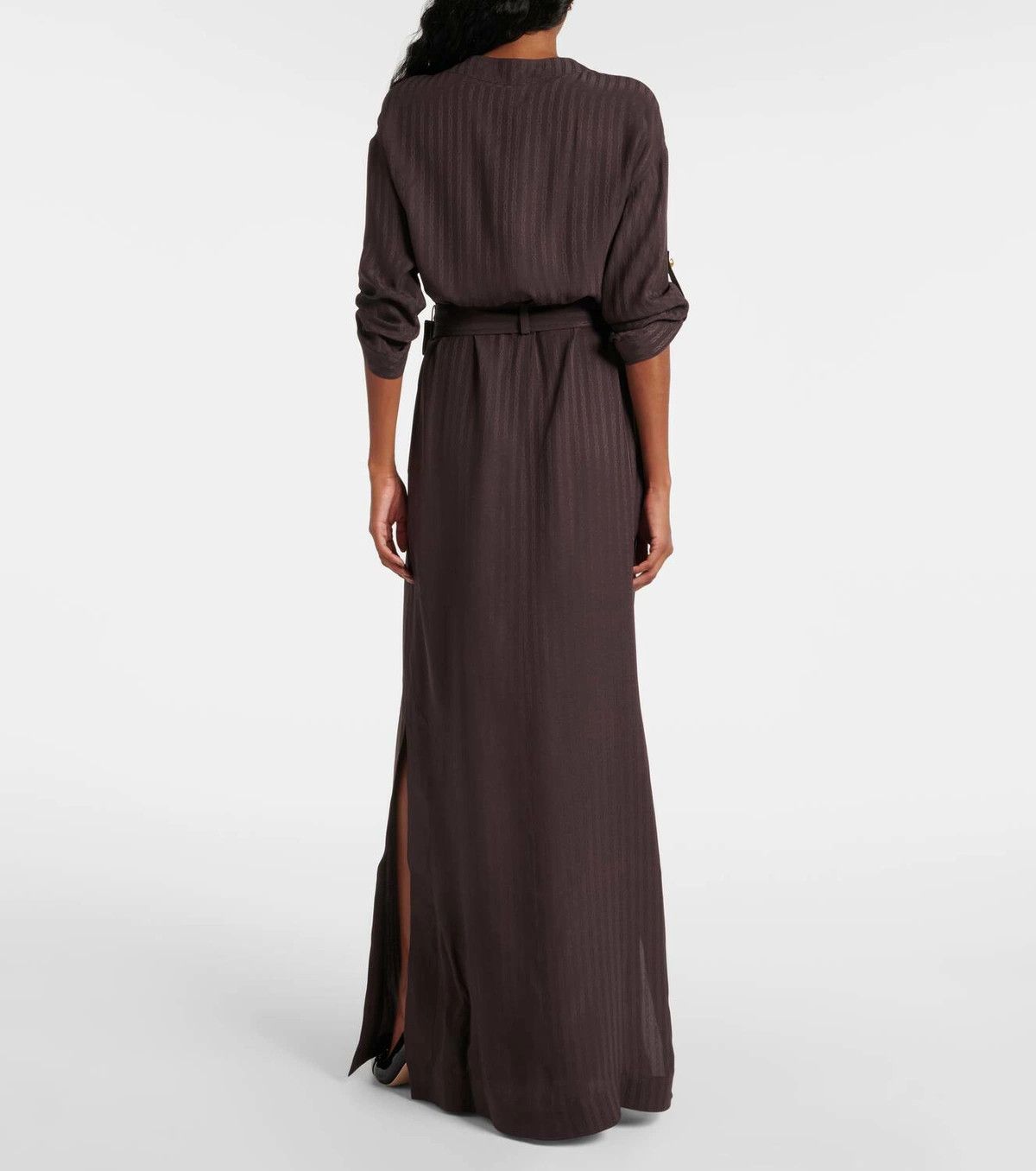 Tom Ford o1y0126 Maxi Dress in Dark Brown Size M / US 6-8 / IT 42-44 - 5 Thumbnail