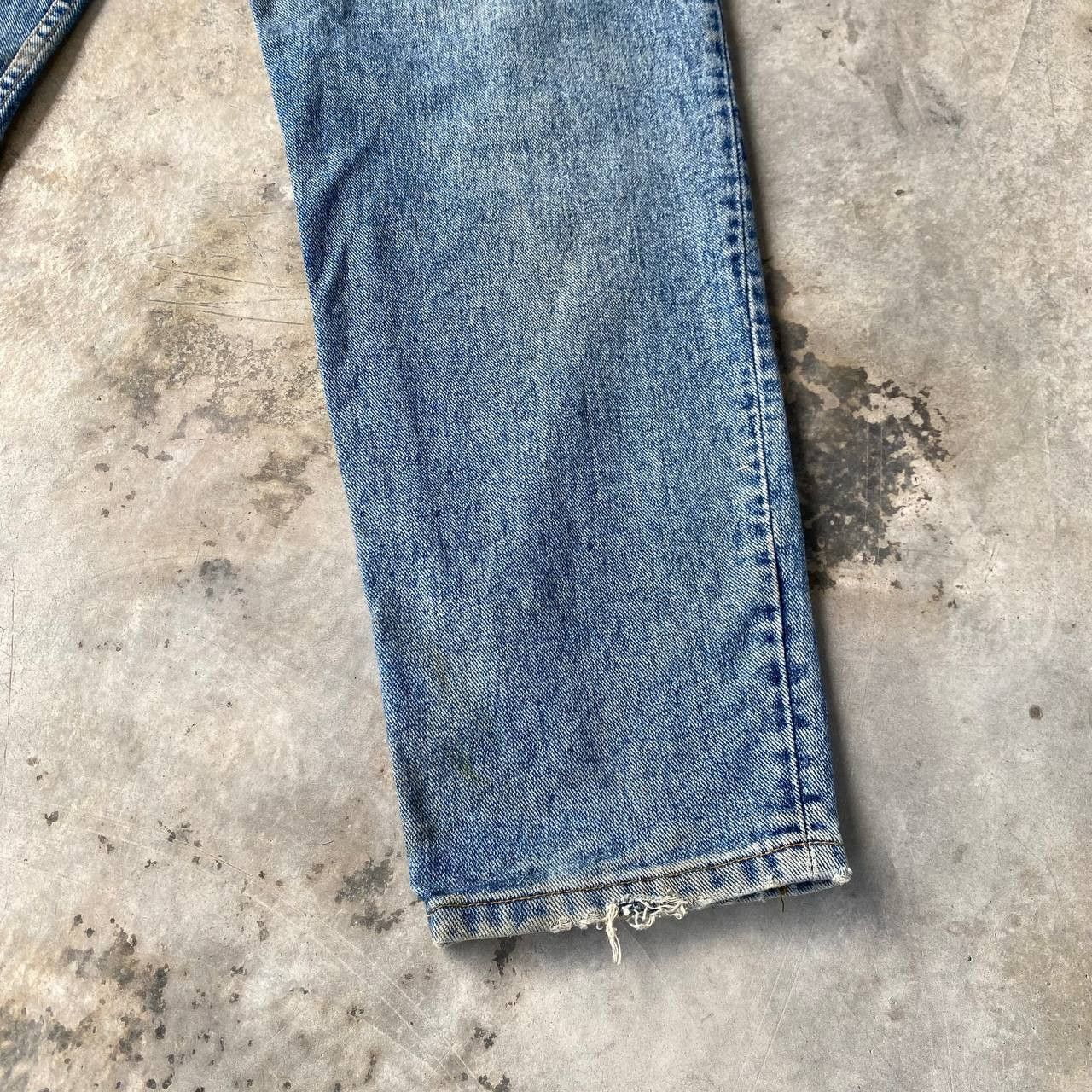 Levi's Vintage Clothing VINTAGE 1993 LEVIS 550 DIRTY MUDWASH GRUNGE JEAN USA W35X31" Size US 35 - 12 Thumbnail