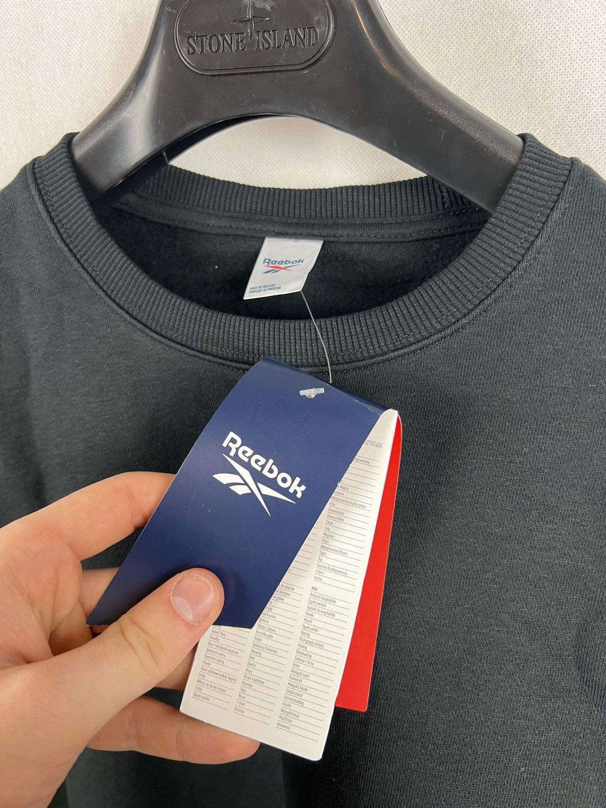 Reebok Black Reebok sweatshirt (new with tags) Size XL / US 12-14 / IT 48-50 - 4 Thumbnail