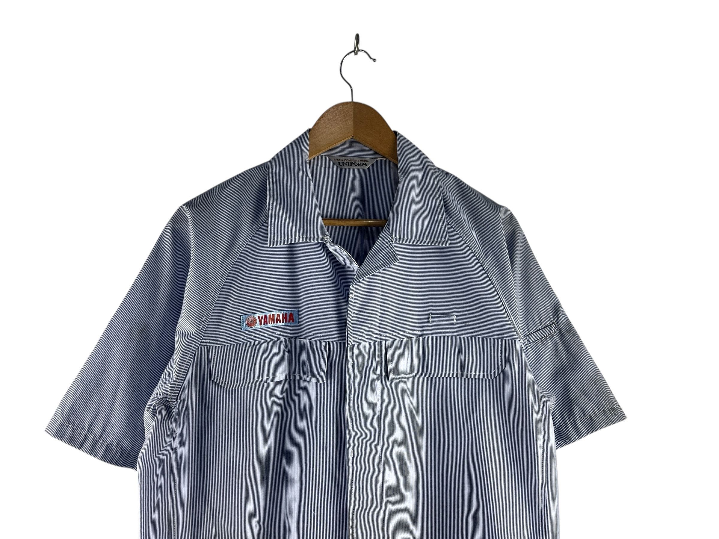 Yamaha Vintage Yamaha Workers Shirt Size US L / EU 52-54 / 3 - 8 Thumbnail