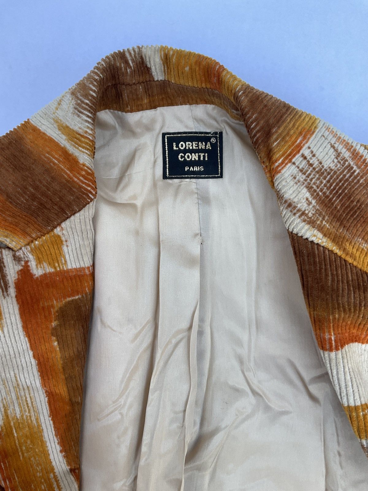 Vintage Vintage printed corduroy jacket Size S / US 4 / IT 40 - 13 Thumbnail