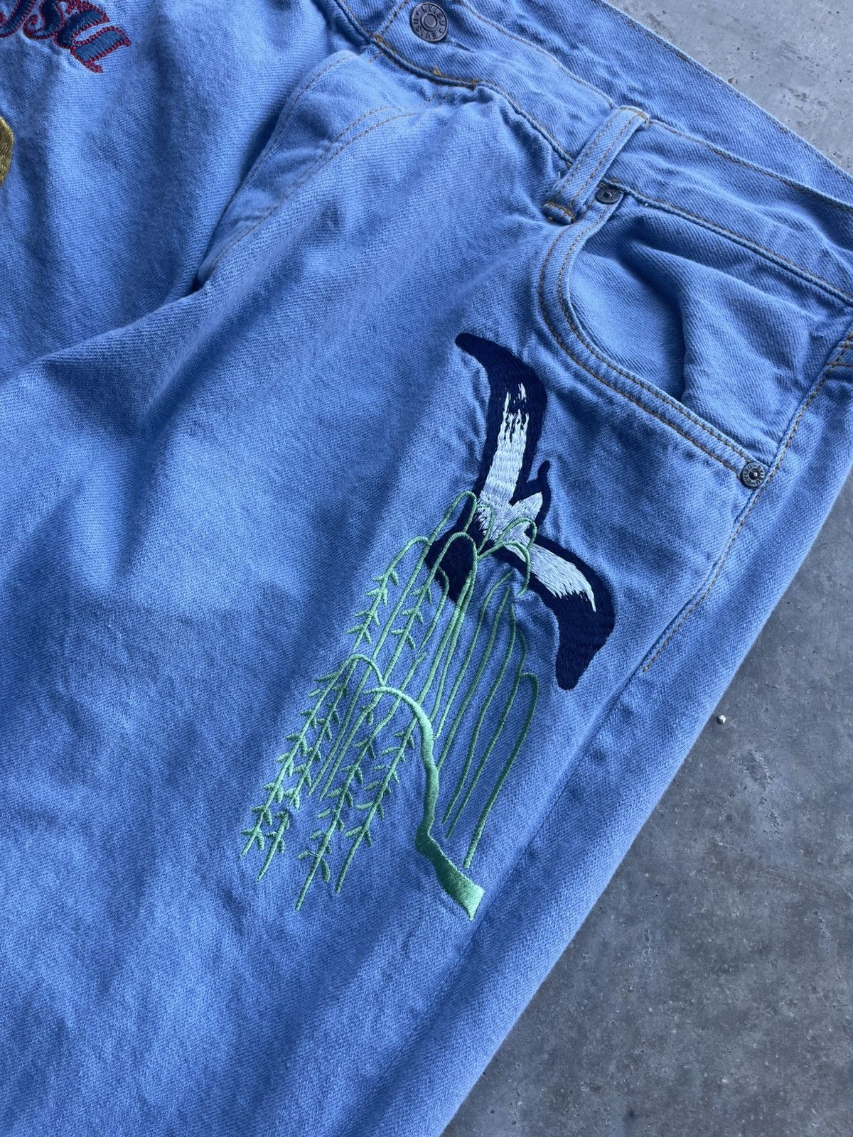 Evisu Vintage Evisu Jeans Size 36 Rare Volcano Seagull Japan Size US 36 / EU 52 - 3 Thumbnail