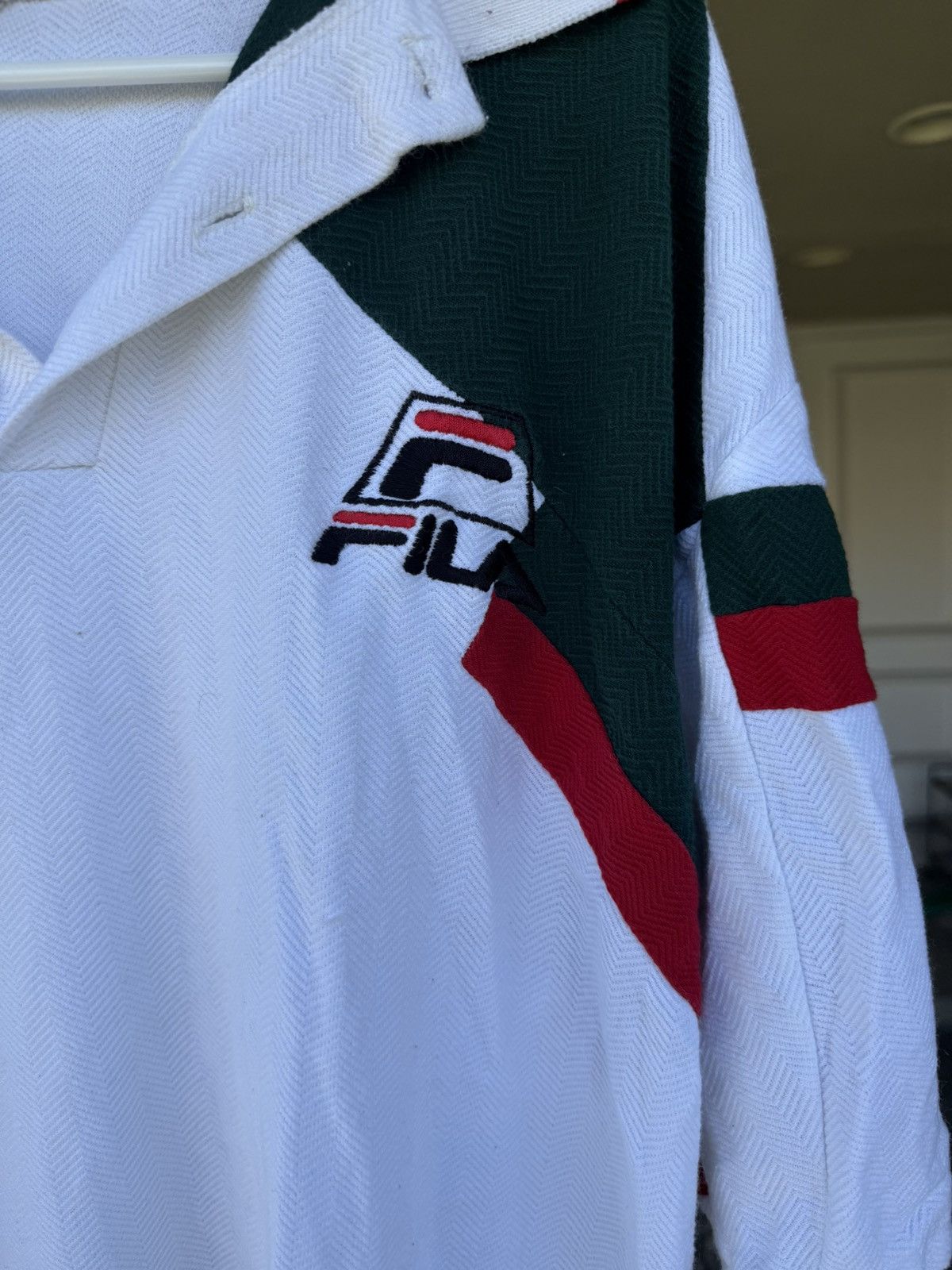Fila × Vintage INSANE vintage fila polo Size US XL / EU 56 / 4 - 2 Thumbnail