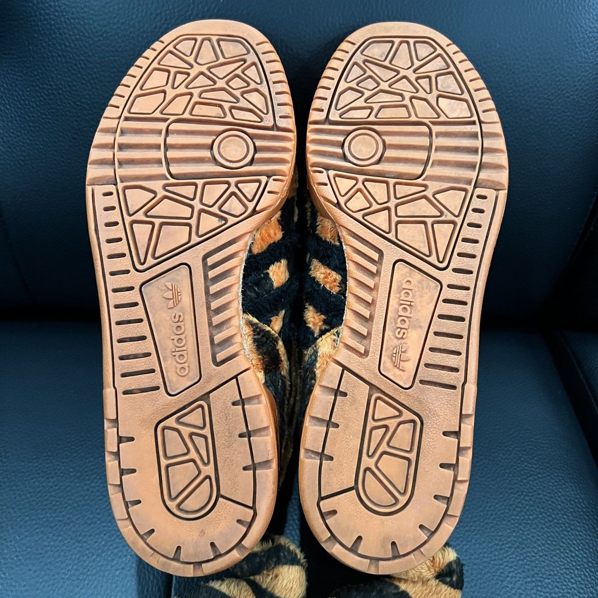 Jeremy Scott Adidas by Jeremy Scott FW14 Tiger Print Tail Sneakers Size US 6.5 / IT 36.5 - 18 Thumbnail