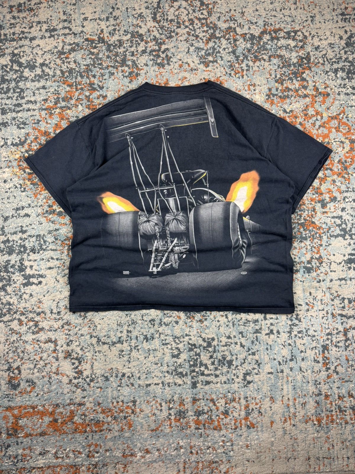 Vintage Vintage NHRA Dragster all over print tee Size US XXL / EU 58 / 5 - 2 Thumbnail