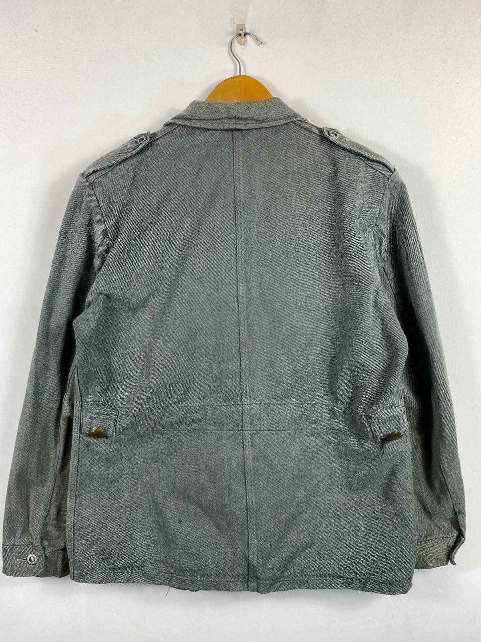 Vintage vintage military denim jacket selvedge nice design Size US L / EU 52-54 / 3 - 10 Thumbnail
