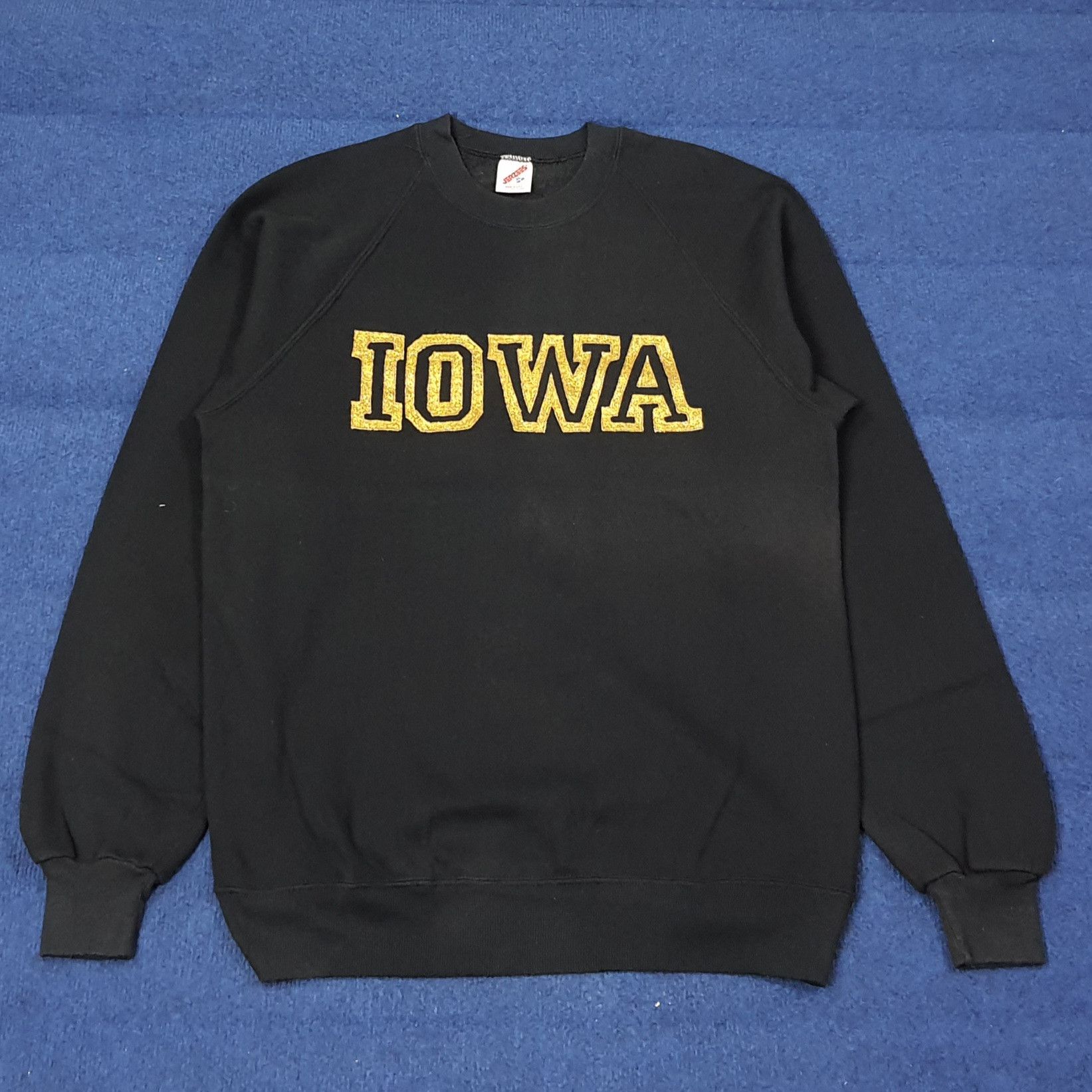 Jerzees Vintage IOWA Mathero Families Sweatshirt C268N17 Size US M / EU 48-50 / 2 - 1 Thumbnail