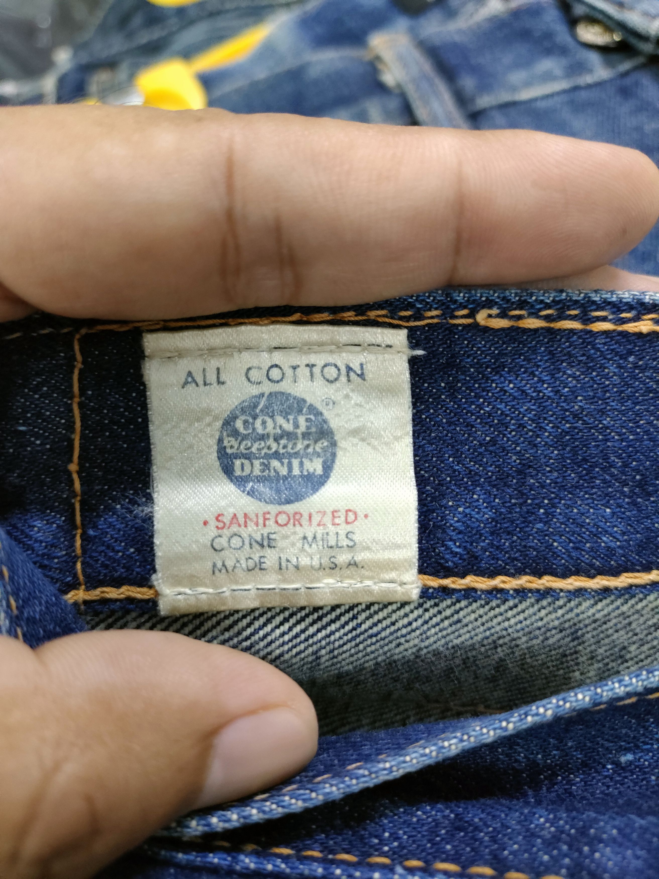 Vintage Vintage Houton Sanforized Selvedge Jeans Size US 28 / EU 44 - 4 Thumbnail