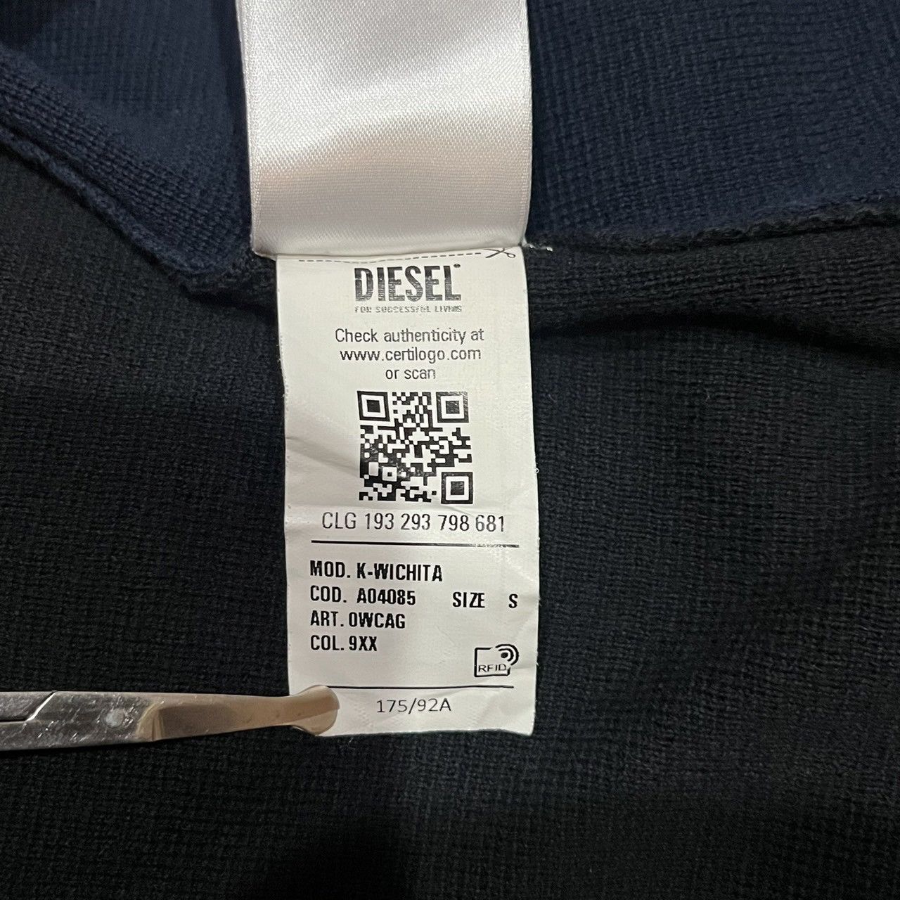 Diesel Diesel K-Wichita Sweater Size US S / EU 44-46 / 1 - 9 Thumbnail
