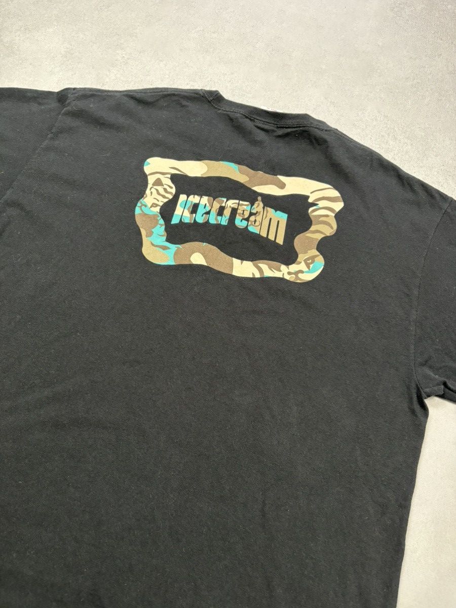 Icecream Ice Cream x Anime Camo Print Logo Tee BBC Black Streetwear Size US XL / EU 56 / 4 - 2 Thumbnail