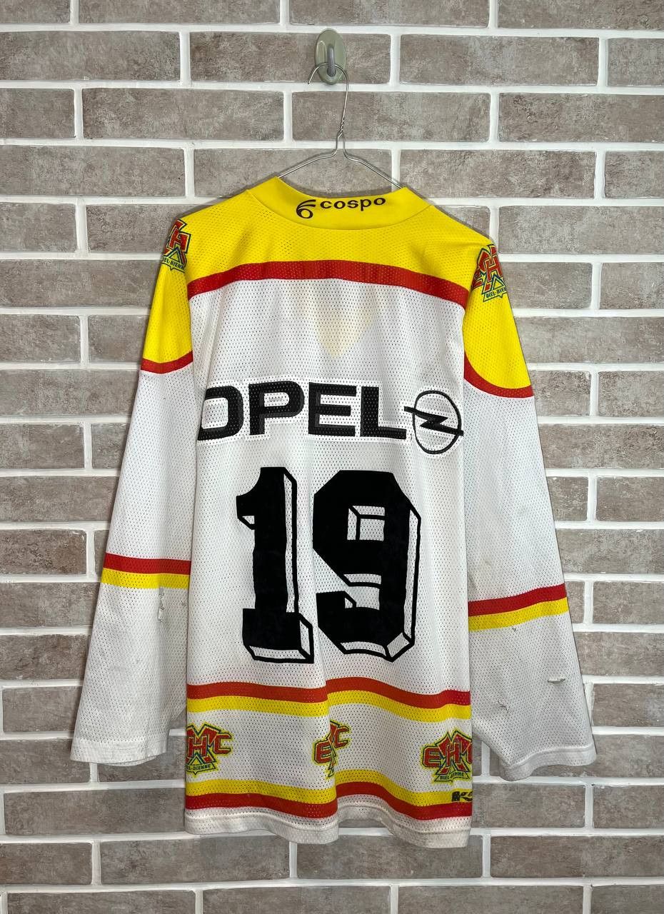 NHL EHC Biel-Bienne Hockey Jersey Switzerland Match Worn Play 19 Size US XL / EU 56 / 4 - 2 Thumbnail