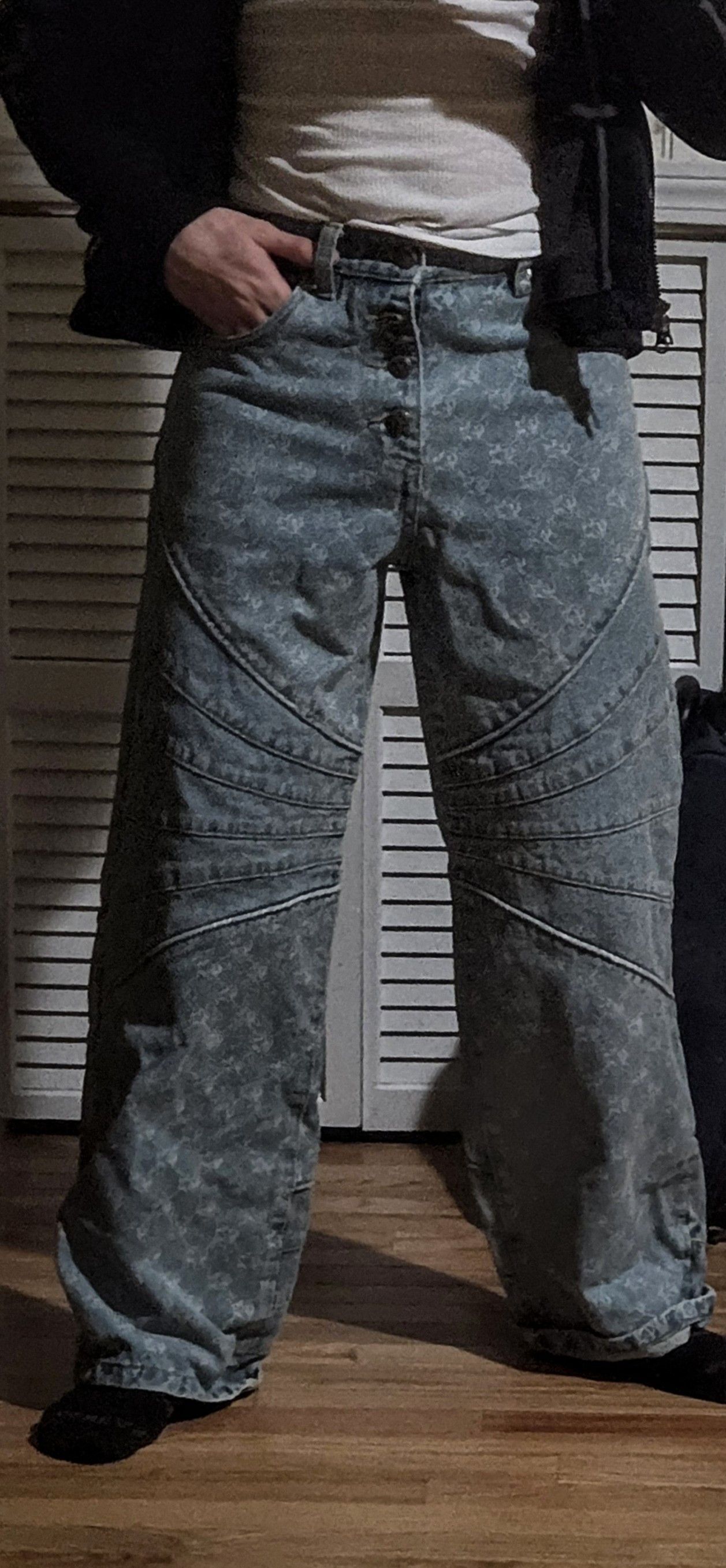 Other C.E.E.C. Blue Knight Denim Jeans Size US 32 / EU 48 - 6 Thumbnail
