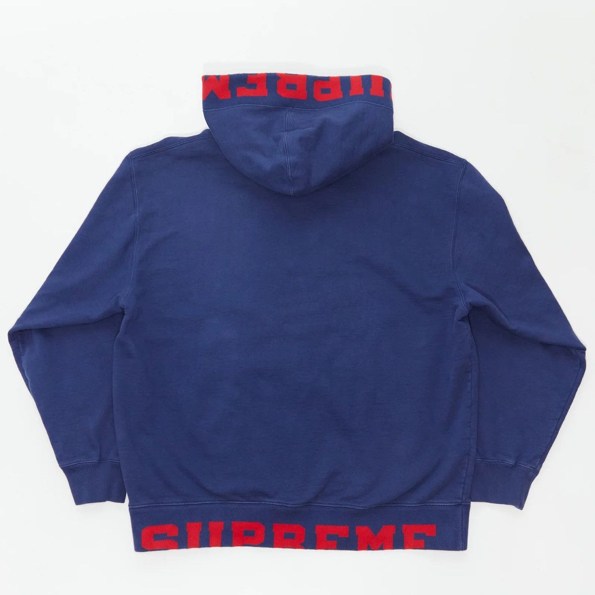 Supreme SUPREME CROPPED LOGOS HOODED SWEATSHIRT Size US XL / EU 56 / 4 - 2 Thumbnail