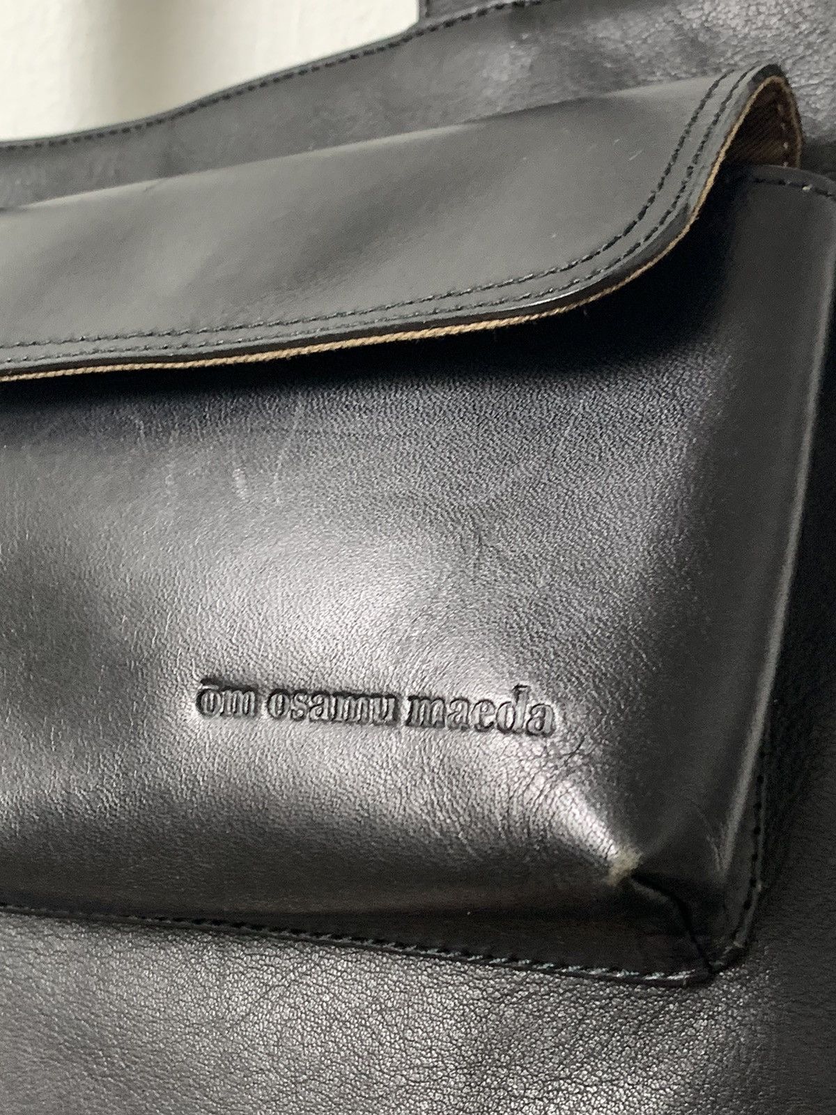 Japanese Brand Osema maeda black leather shoulder bag Size ONE SIZE - 8 Thumbnail