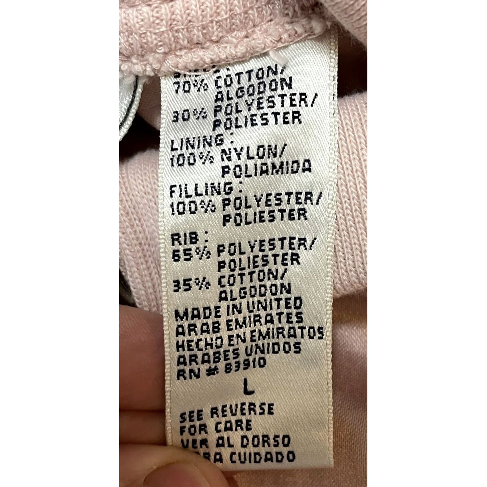 Bill Blass VINTAGE Bill Blass Pink Quilted Full Zip Jacket Womens Large Made In USA Jacket Coat Shirt (Jacket/Coat) Size 36" / US 14 / IT 50 - 5 Thumbnail