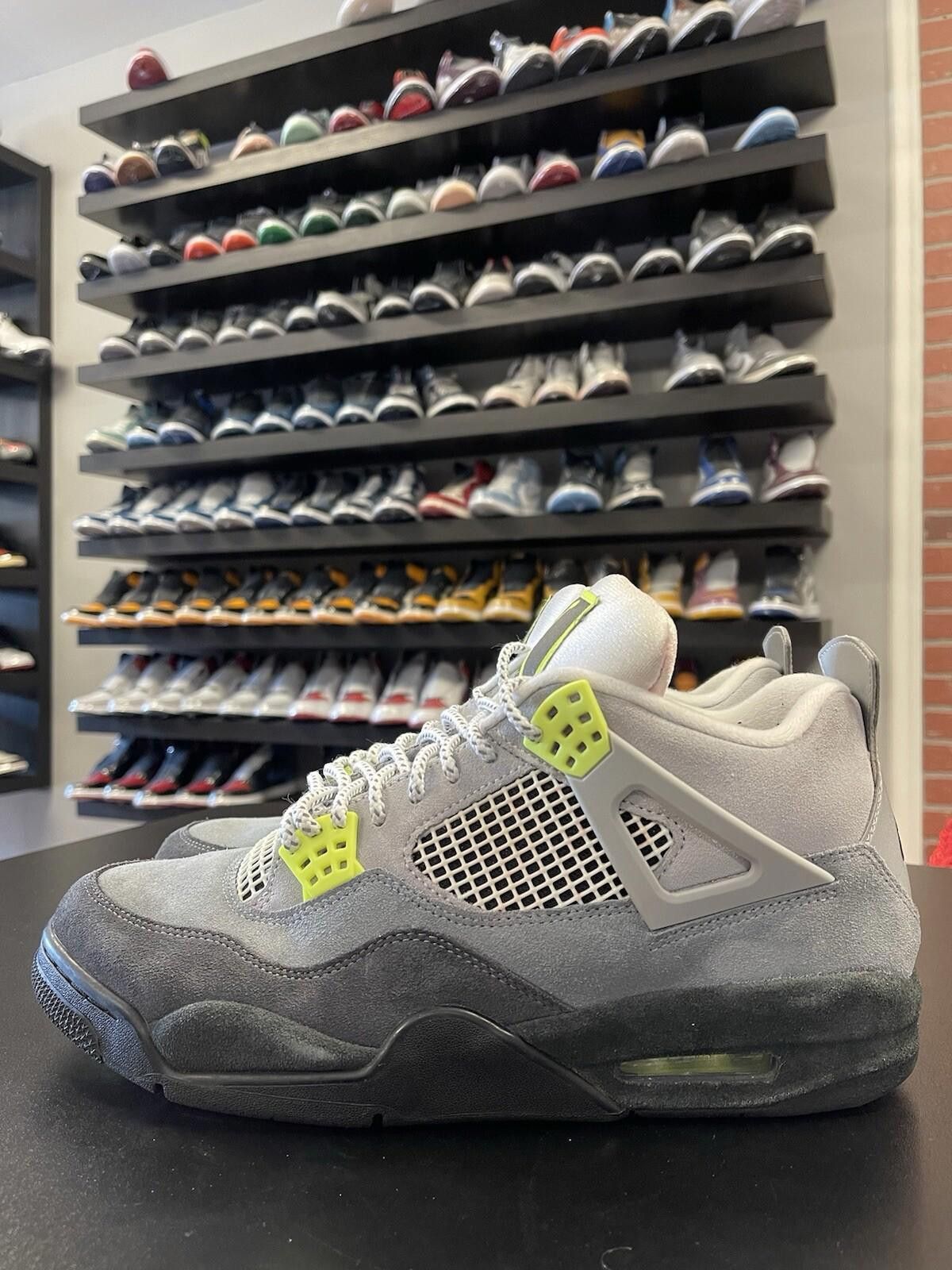 Jordan Brand Size 11.5 - Nike Air Jordan 4 Retro Mid Neon 95 CT5342-007 Size US 11.5 / EU 44-45 - 1 Thumbnail