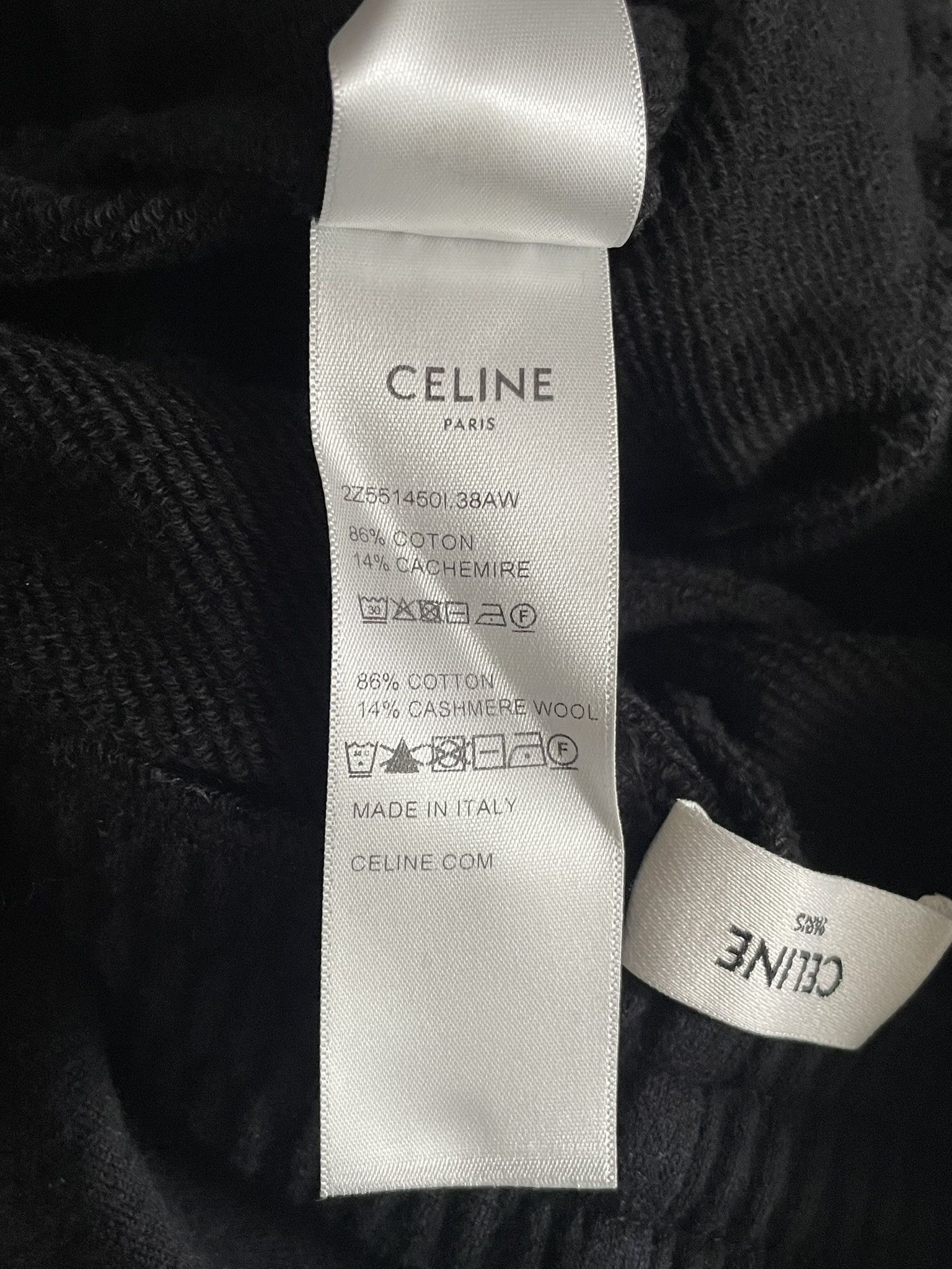 Celine Celine A/W23 Triomphe Sweatpants Size US 30 / EU 46 - 6 Thumbnail
