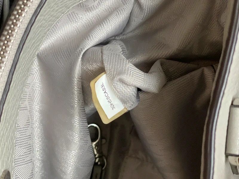 Michael Kors Michael Kors Grey Leather Top Handle Bag CAMILLE dove Size ONE SIZE - 6 Thumbnail