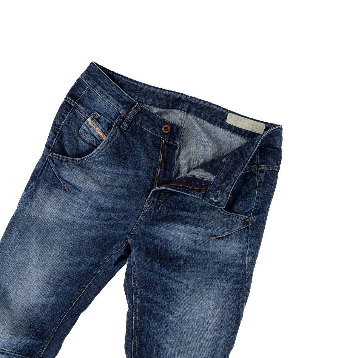 Diesel Diesel Fayza Women Dark Blue Jeans Relaxed Fit Tapered Denim Size 30" / US 8 / IT 44 - 3 Thumbnail