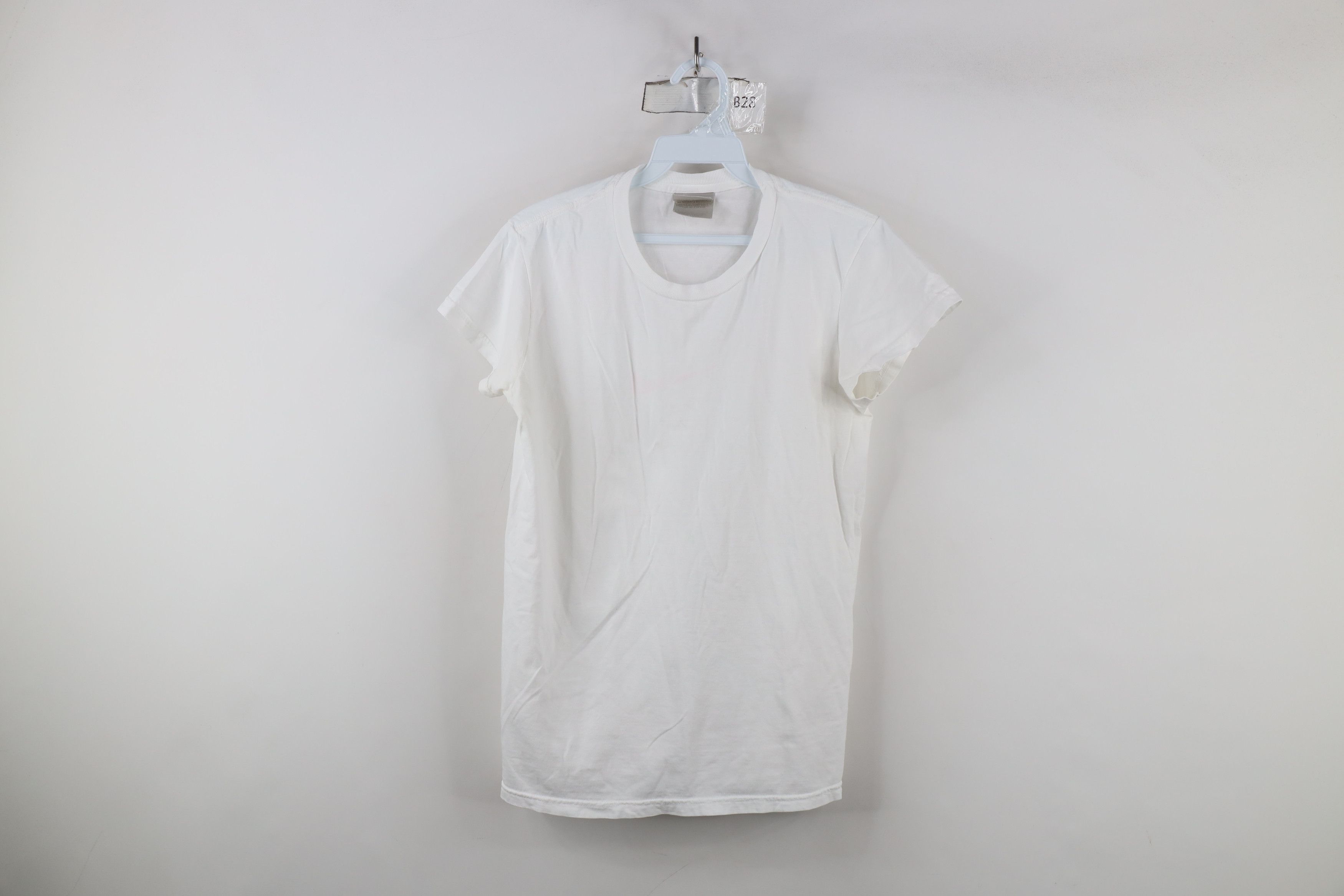 Nike × Vintage Vintage 90s Y2K Nike Scott Center Swoosh T-Shirt White Size L / US 10 / IT 46 - 1 Thumbnail