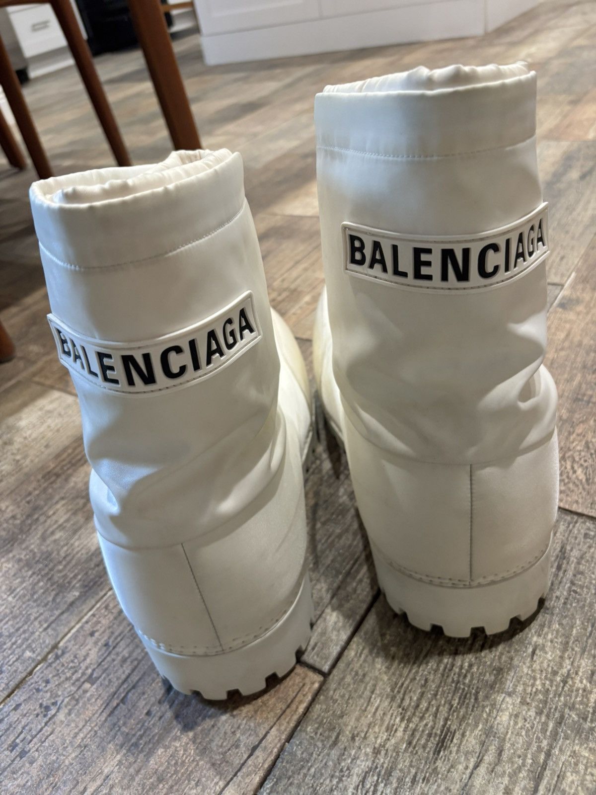 Balenciaga White Alaska Jumbo Boots Size US 9 / EU 42 - 5 Thumbnail