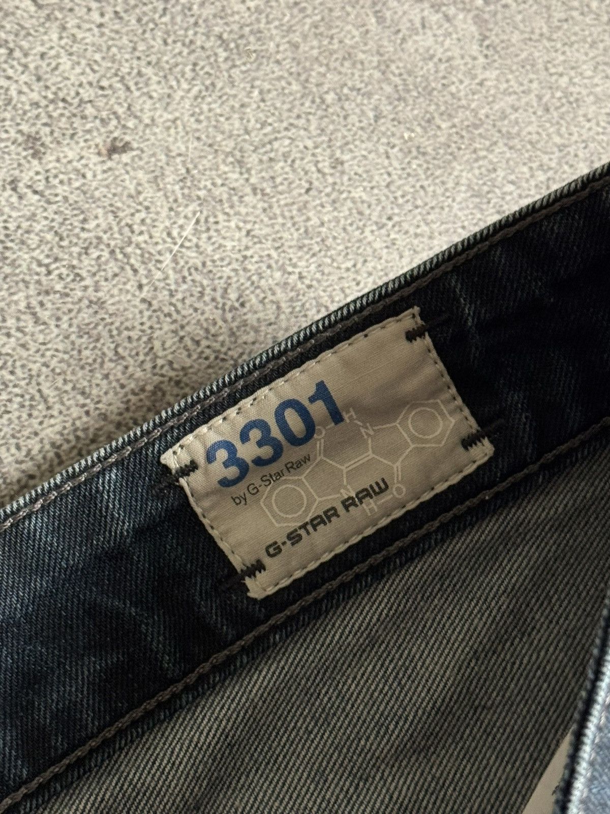 G-Star G star raw 31/32 3301 low tapered denim pants jeans trousers Size US 31 - 10 Thumbnail