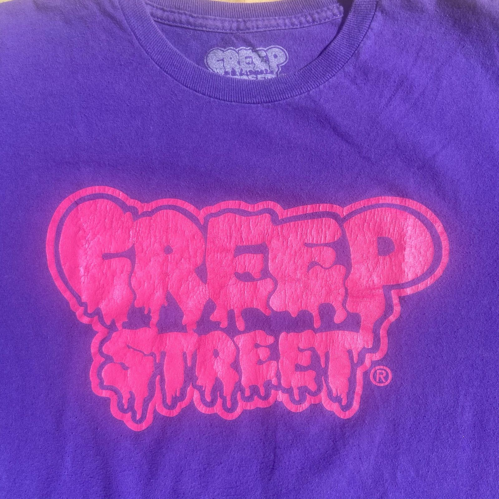 Creep Creep Street Graphic T-Shirt Size XL Streetwear Size US XL / EU 56 / 4 - 6 Thumbnail