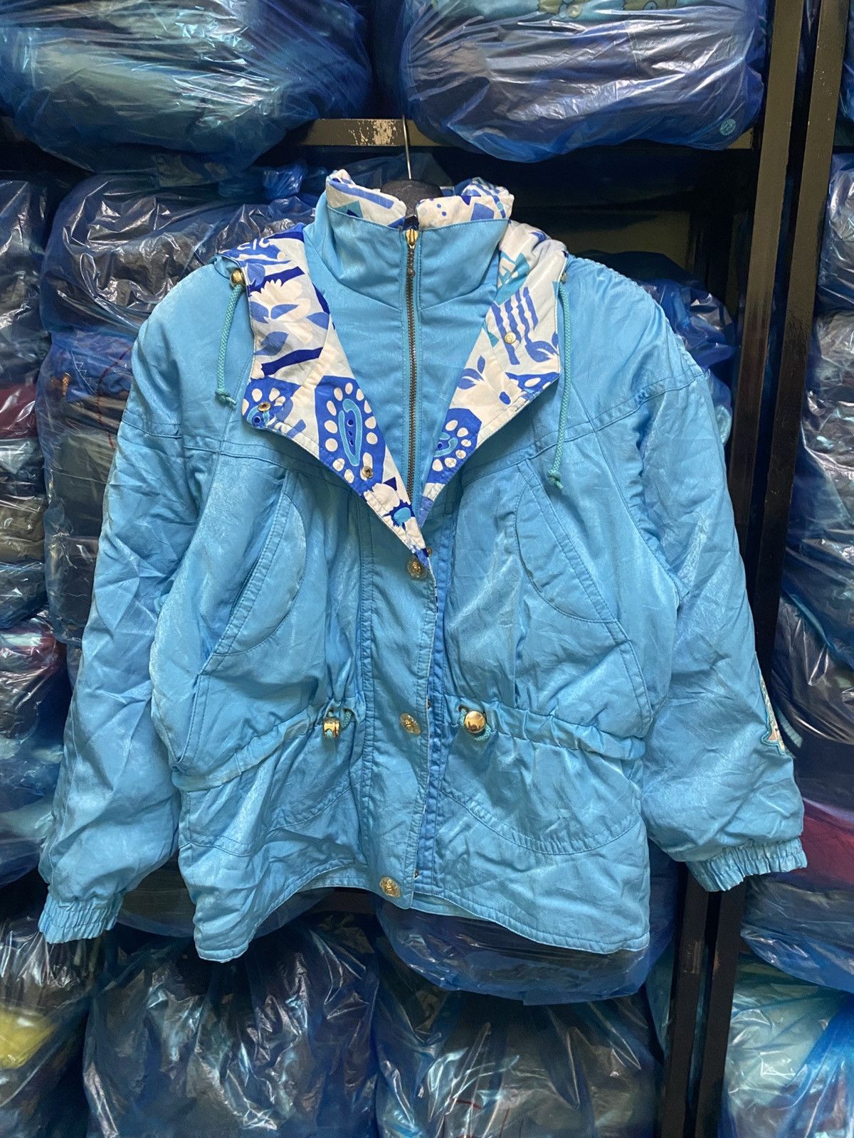 Ski-Doo VINTAGE ELBE CLUB SKII JACKET Size L / US 10 / IT 46 - 2 Thumbnail