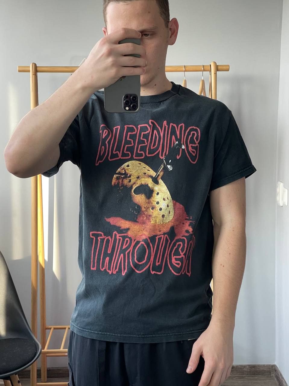 Band Tees × Vintage VINTAGE THRASHED BLEEDING THROUGH TOUR VERY RARE Size US M / EU 48-50 / 2 - 1 Thumbnail